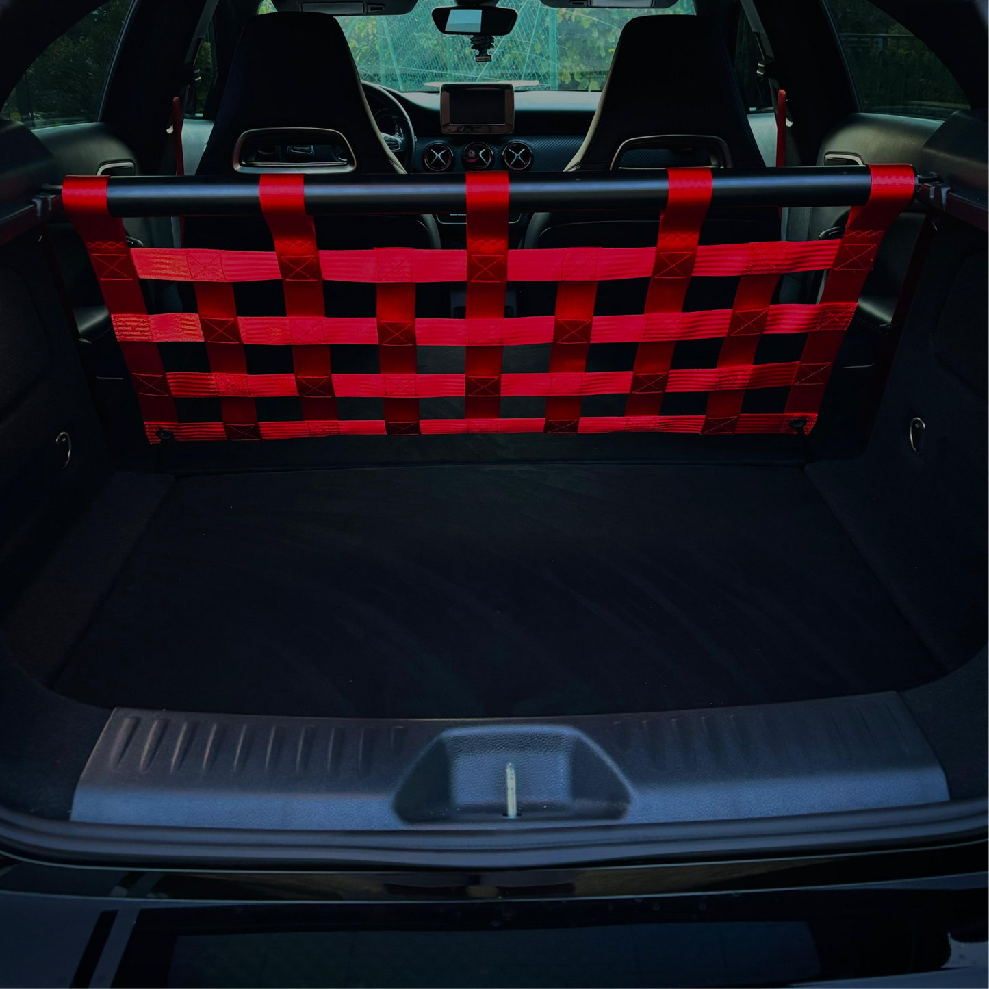 Mercedes-Benz A-Class W176 A45 AMG Strut bar and Cargo net - RJL Motorsport