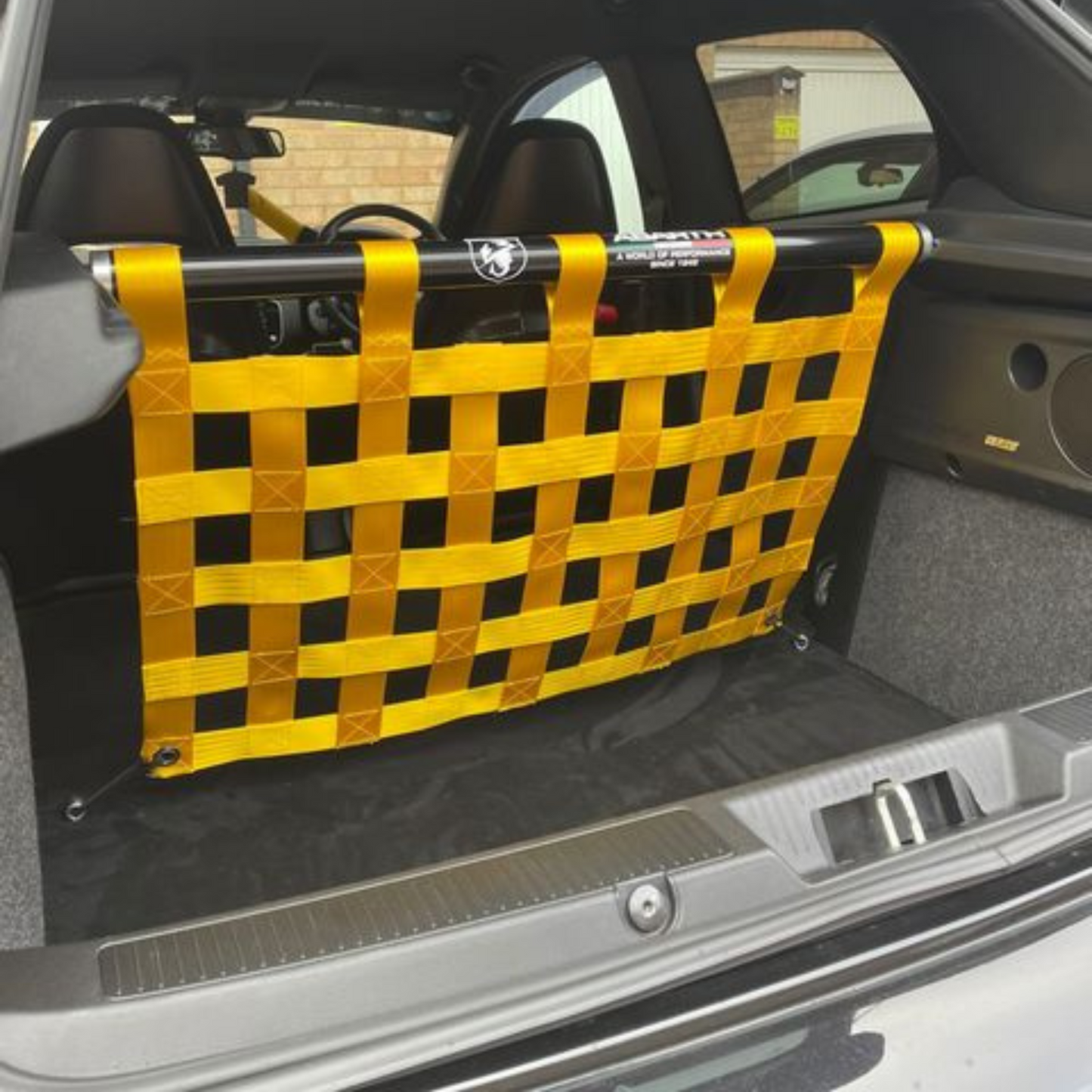 Abarth Punto Strut bar and Cargo net