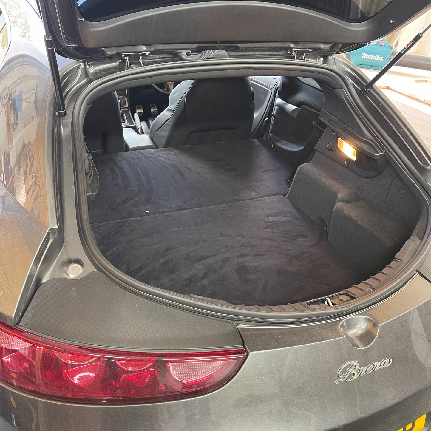 Alfa Romeo Brera Rear seat delete