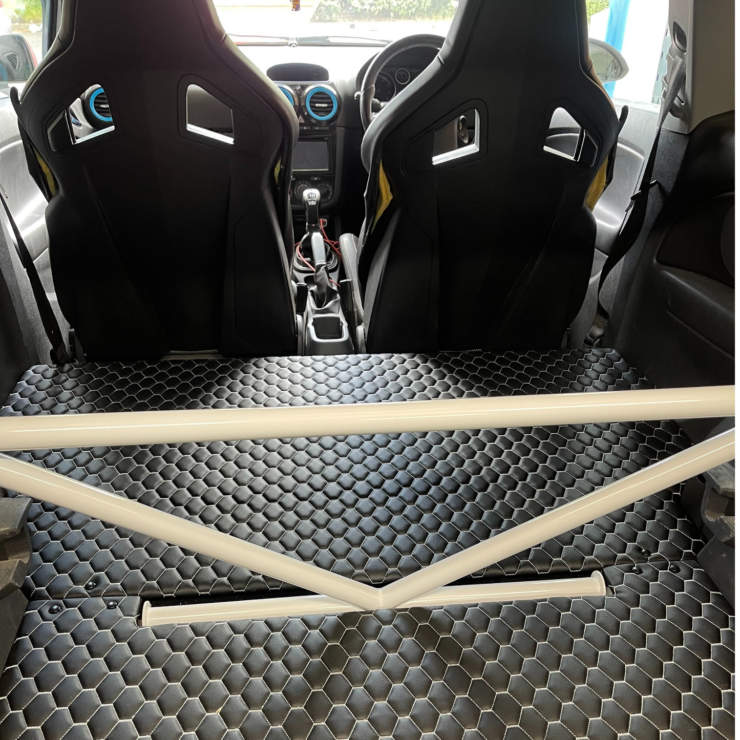 Vauxhall Corsa D VXR Rear seat delete