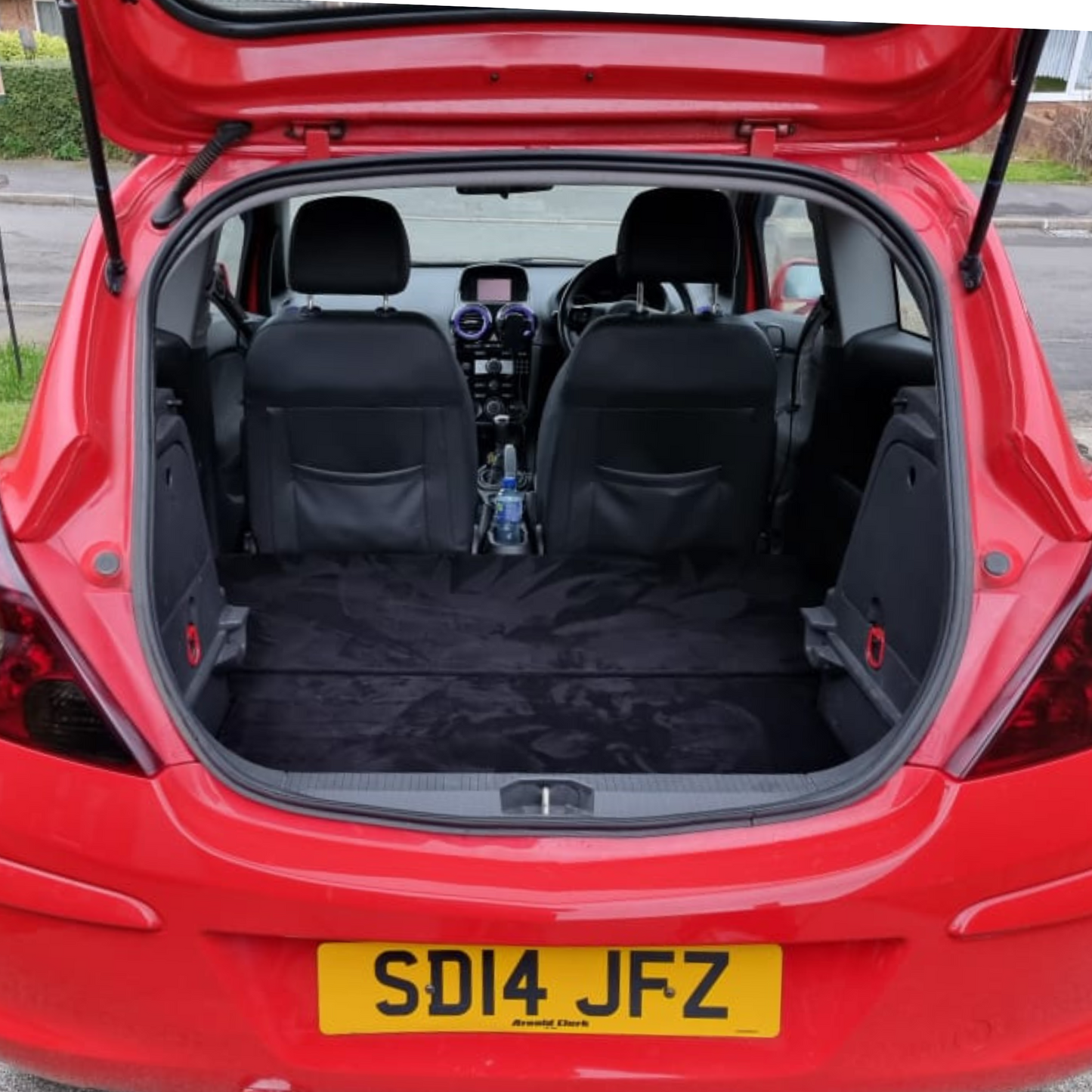 Vauxhall Corsa E VXR Rear seat delete