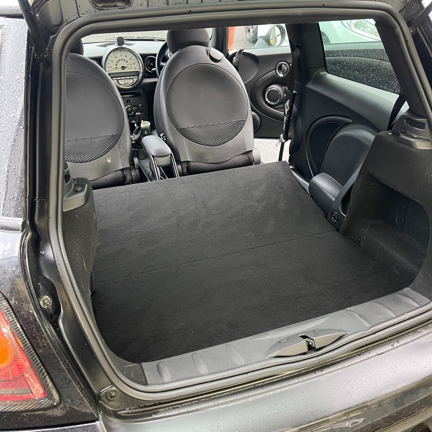 Mini Cooper R50 R53 Rear seat delete