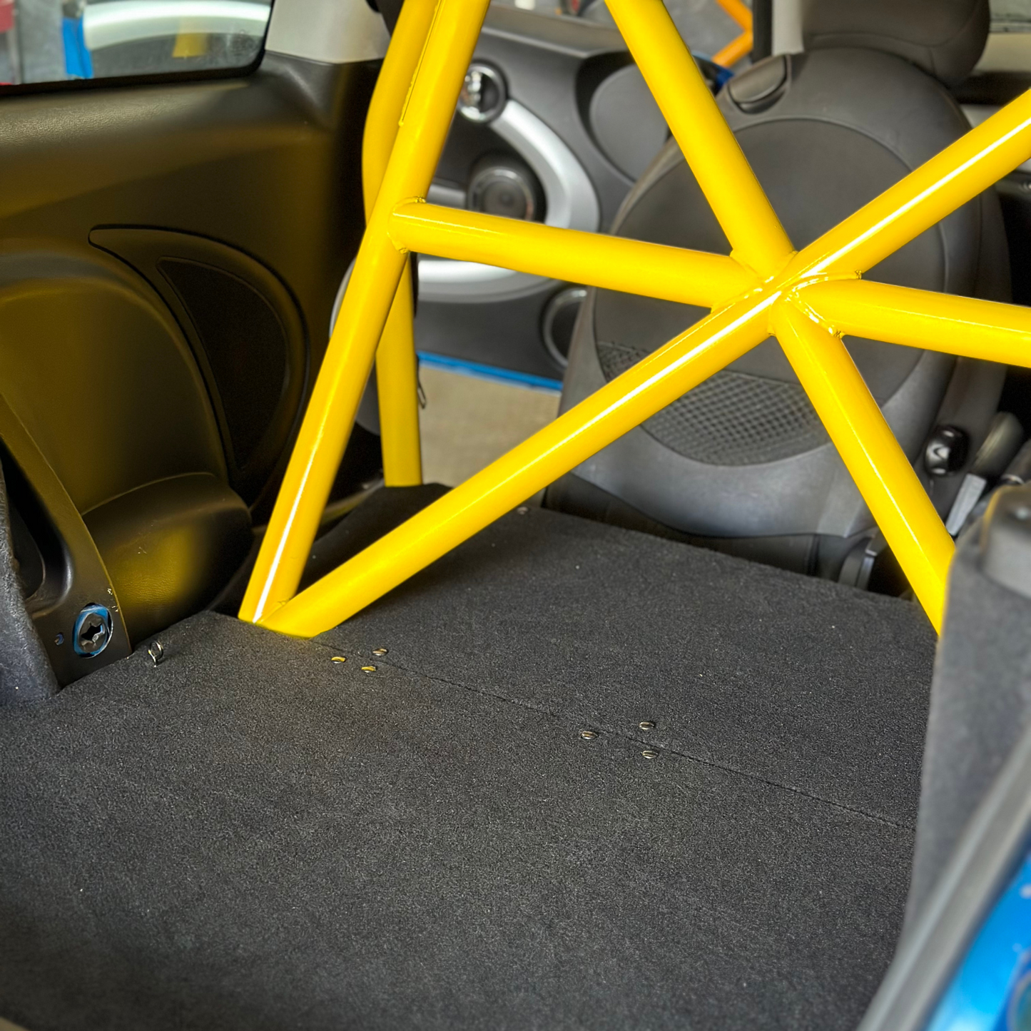 Mini Cooper S R56 Rear seat delete