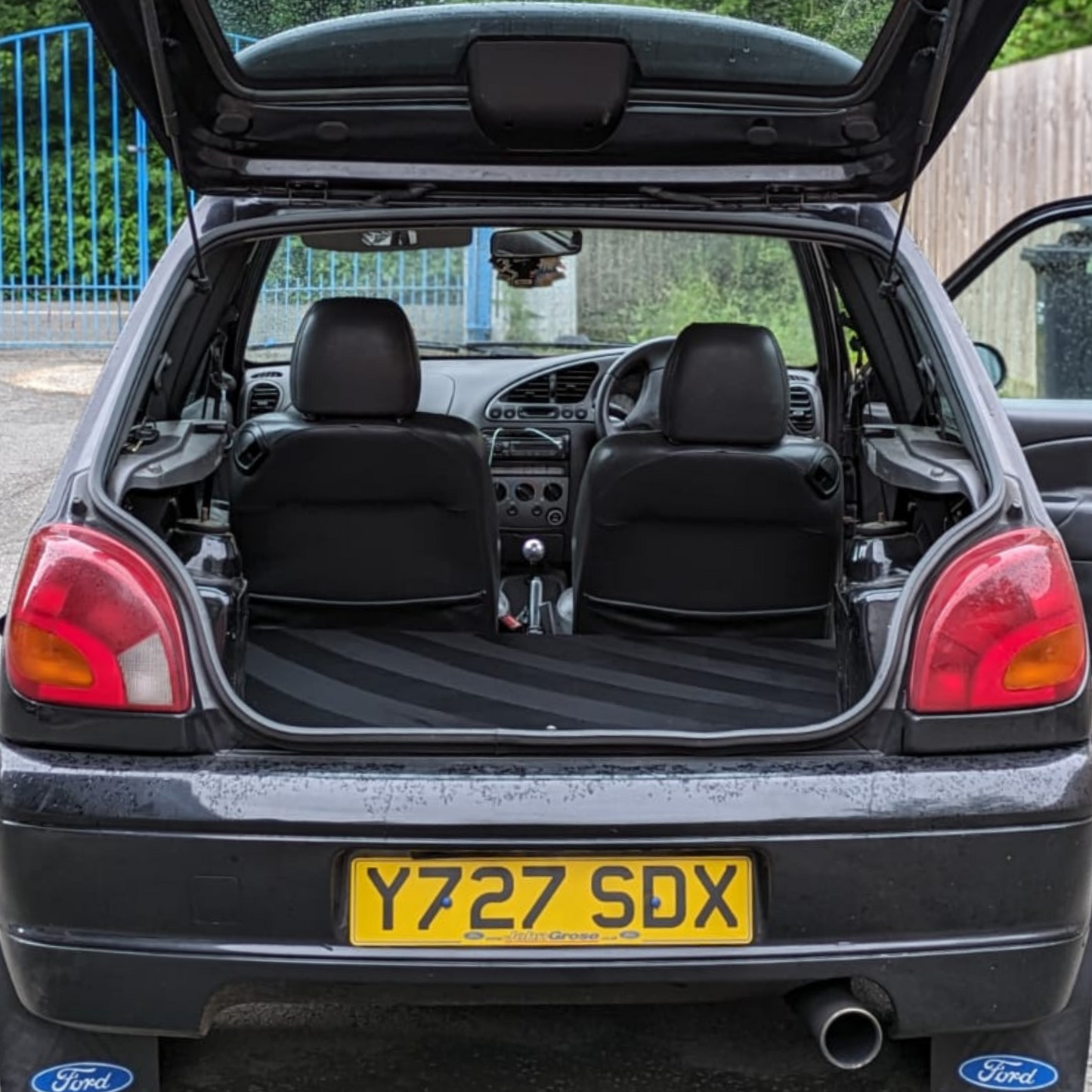 Ford Fiesta Mk4 / Mk5 Zetec S Clubsport Rear Seat Delete Kit