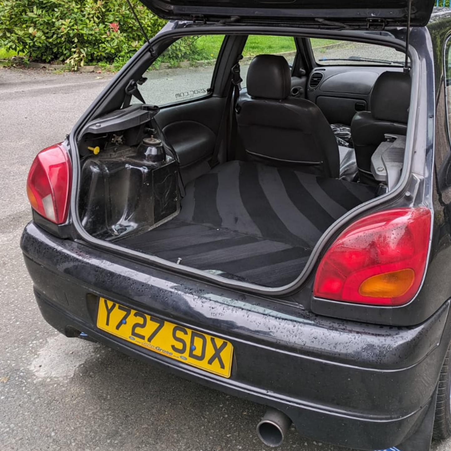 Ford Fiesta Mk4 / Mk5 Zetec S Rear seat delete