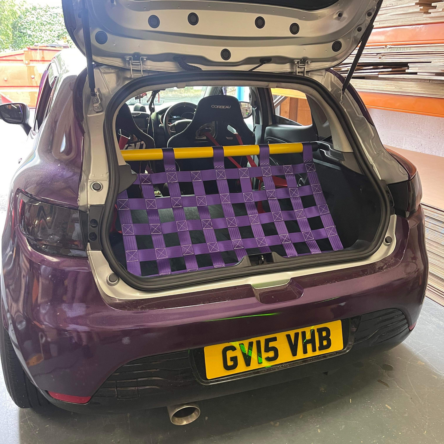 Renault Clio Mk4 RS 220 Rear seat delete