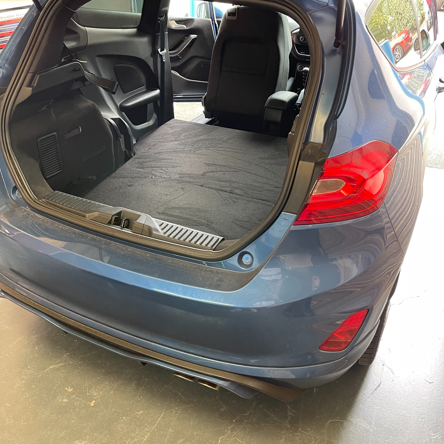 Ford Fiesta Mk8 ST Rear seat delete